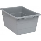 TUB2417-12 Gray Plastic Bus Tub