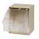 QTB301 Ivory Clear Tip Out Tilt Bin