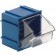 QTB409 Blue with Clear Plastic Bin Cup