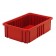 Red Plastic Dividable Grid Storage Containers