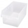 Clear Plastic Shelf Bins QSB810CL