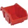 QP1496 Red Plastic Bin