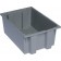 SNT200 Gray Plastic Stack and Nest Tote