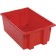 SNT200 Red Plastic Stack and Nest Tote