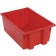 SNT200 Red Plastic Stack and Nest Tote