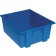 SNT225 Blue Plastic Stack and Nest Tote