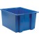 SNT230 Blue Plastic Stack and Nest Tote