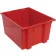 SNT230 Red Plastic Stack and Nest Tote