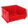 Plastic Stacking Bins QUS957 Red