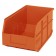 Plastic Stackable Shelf Bins SSB443 Orange