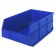 Plastic Stackable Shelf Bins - SSB465 Blue