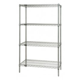 Chrome Wire Shelving 21" x 24" x 54"