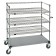 Stainless Steel Wire Shelving Cart