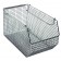 Wire Mesh Stack & Hang Bin shown with Optional Hanger