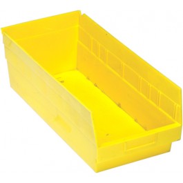 Plastic Storage Bins Yellow