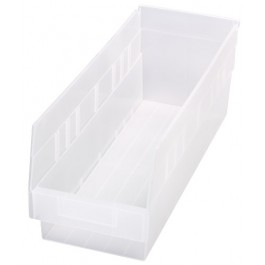 Clear Plastic Storage Bins