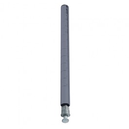 P86GY Gray Epoxy Shelving Post