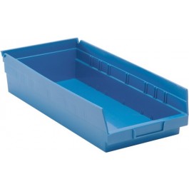 Plastic Shelf Storage Bins QSB108 Blue