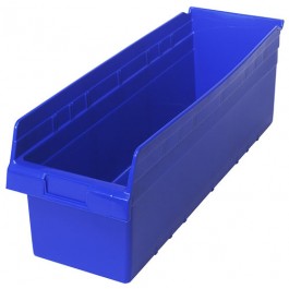 Plastic Storage Bins QSB814 Blue
