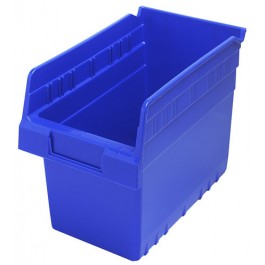 Plastic Storage Bin QSB802 Blue