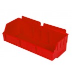 Storbox Wide Red Plastic Bins