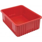 Dividable Grid Storage Containers DG93080 Red