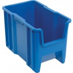 Stacking Plastic Storage Container QGH600 Blue
