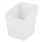 PopBox Cube White Plastic Bin