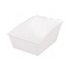PopBox Tilt Big White Plastic Bin