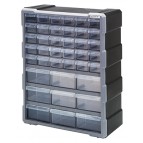 Plastic Drawer Cabinet - PDC-39BK