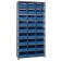 Blue Plastic Bins Steel Shelving Systems