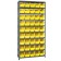 Yellow Plastic Storage Bin Steel Shelving Systems