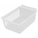 CrateBox Long Clear Plastic Bin