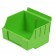 Slatwall Plastic Bins Green