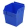 Storbox Cube Blue Plastic Slatwall Bins