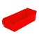 Shelfbox 300 Red Plastic Slatwall Bins