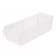 ShelfBbox 300 White Plastic Slatwall Bins