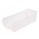 ShelfBbox 300 White Plastic Slatwall Bins