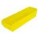 ShelfBox 400 Yellow Plastic Bin