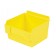 Shelfbox 100 Yellow Plastic Slatwall Bins