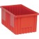 Dividable Grid Storage Containers DG92080 Red