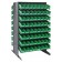 Plastic Storage Bin Sloped Shelving Pick Rack Green