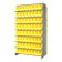 Double Sided Pick Rack with Yellow Bins