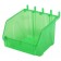 Hobibox Small Pegboard Slatwall Plastic Bins - Transparent Green