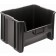 Stackable Plastic Storage Container QGH700 Black