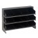 Sloped Bench Rack with Black Bins