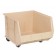 Mobile Storage Bins QUS275MOB Ivory