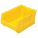 Plastic Storage Bins QUS954 Yellow