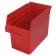 Plastic Storage Bin QSB802 Red