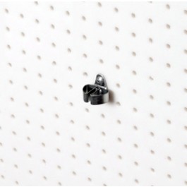 Pegboard Spring Hold Clip